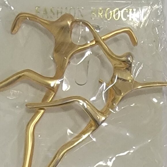 Vintage Abstract Pin Brooch - Picture 2 of 3